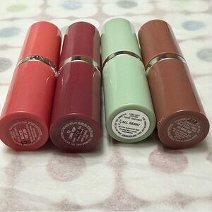Clinique Lipstick Set Bare Pop Love Pop All Heart Watermelon NEW